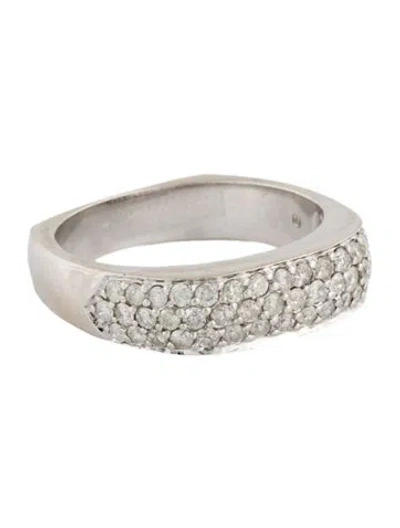 Pre-owned Ring 14k Diamond Band In Multi