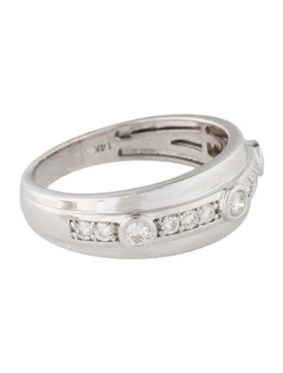Pre-owned Ring 14k Diamond Band In Multi