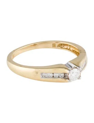 Pre-owned Ring 14k Diamond Band In Multi