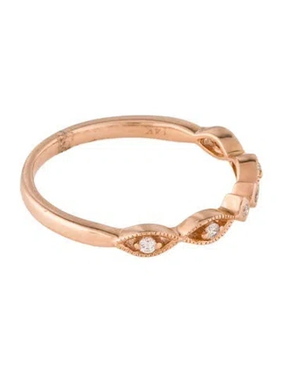Pre-owned Ring 14k Diamond Band In Multi