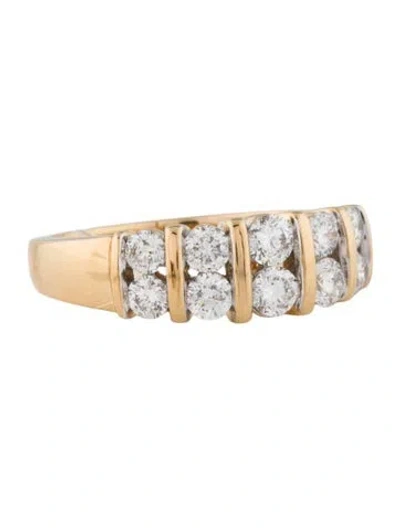 Pre-owned Ring 14k Diamond Band In Multi