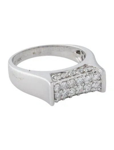 Pre-owned Ring 14k Diamond Band In Multi
