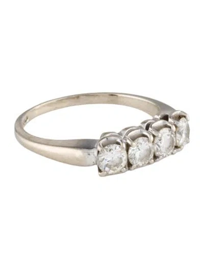 Pre-owned Ring 14k Diamond Band In Multi