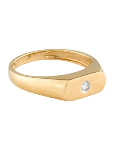 Pre-owned Ring 14k Diamond Band In Multi