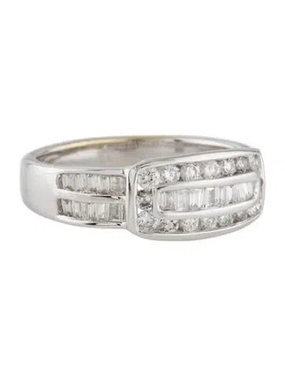 Pre-owned Ring 14k Diamond Band In Multi