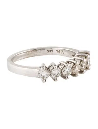 Pre-owned Ring 14k Diamond Band In Multi