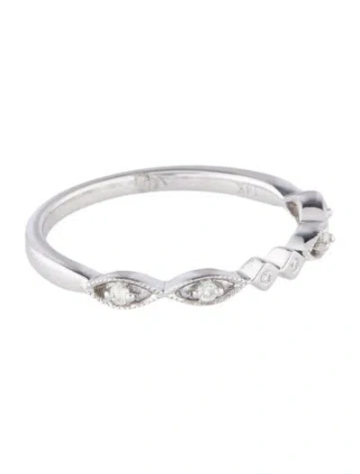 Pre-owned Ring 14k Diamond Band In Multi