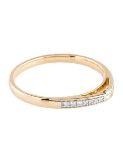 Pre-owned Ring 14k Diamond Band In Multi
