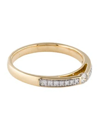 Pre-owned Ring 14k Diamond Band In Multi