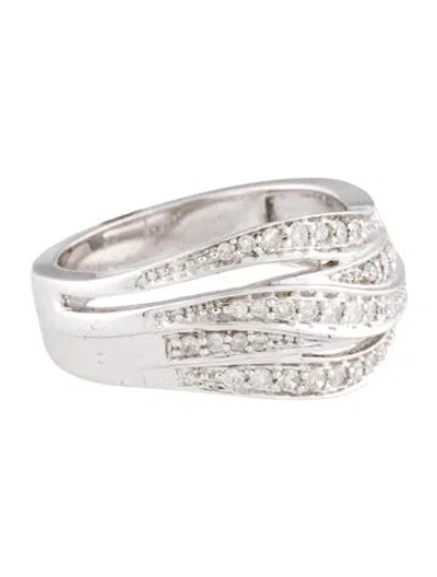 Pre-owned Ring 14k Diamond Band In Multi