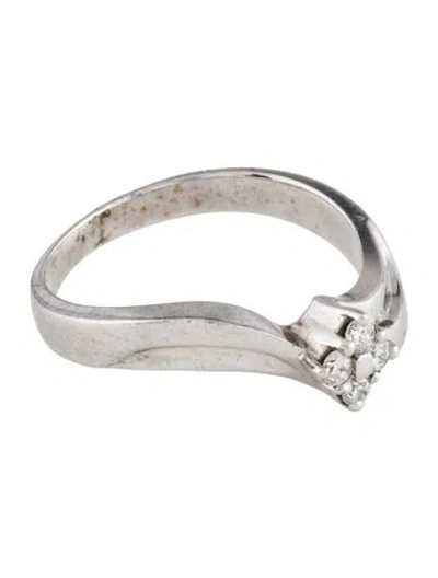 Pre-owned Ring 14k Diamond Band In Multi