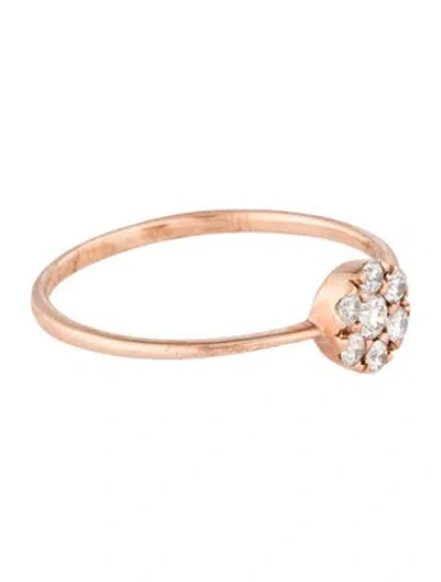 Pre-owned Ring 14k Diamond Band In Multi