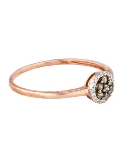 Pre-owned Ring 14k Diamond Band In Multi