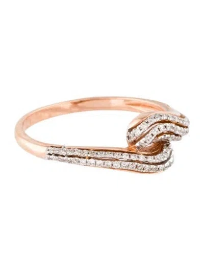 Pre-owned Ring 14k Diamond Band In Multi