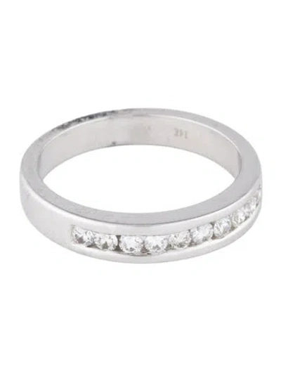 Pre-owned Ring 14k Diamond Band In Multi