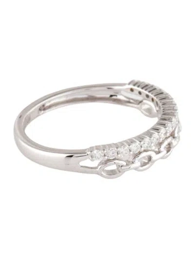 Pre-owned Ring 14k Diamond Band In Multi