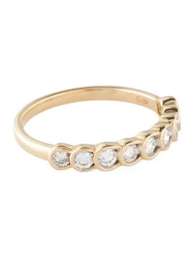 Pre-owned Ring 14k Diamond Band In Multi