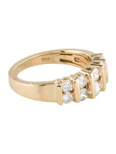 Pre-owned Ring 14k Diamond Band In Multi