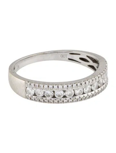 Pre-owned Ring 14k Diamond Band In Multi