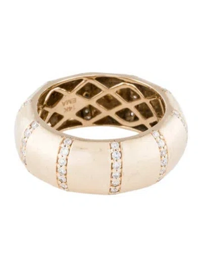 Pre-owned Ring 14k Diamond Band In Multi