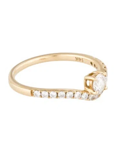 Pre-owned Ring 14k Diamond Band In Multi