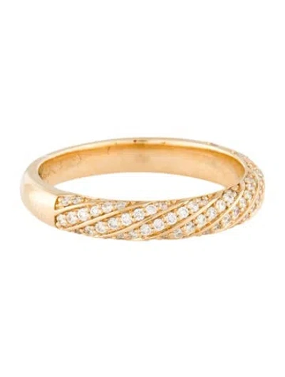 Pre-owned Ring 14k Diamond Band In Multi