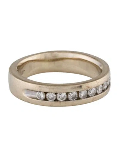 Pre-owned Ring 14k Diamond Band In Multi