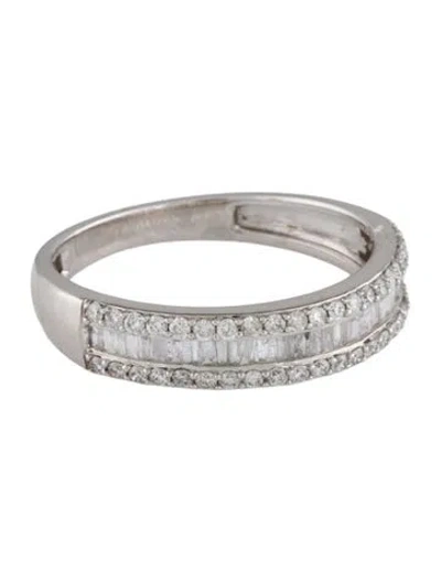 Pre-owned Ring 14k Diamond Band In Multi