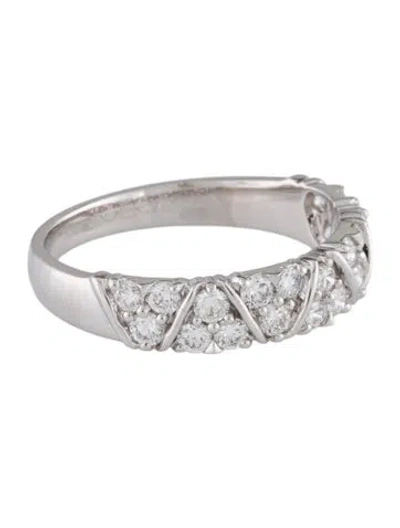 Pre-owned Ring 14k Diamond Band In Multi