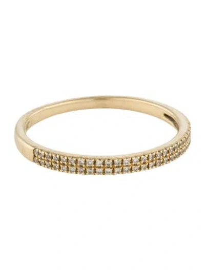 Pre-owned Ring 14k Diamond Band In Multi