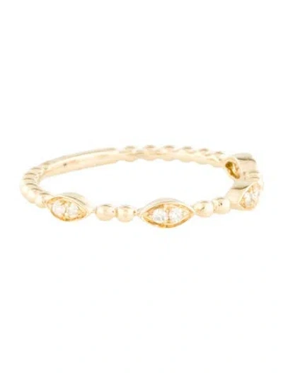 Pre-owned Ring 14k Diamond Band In Multi