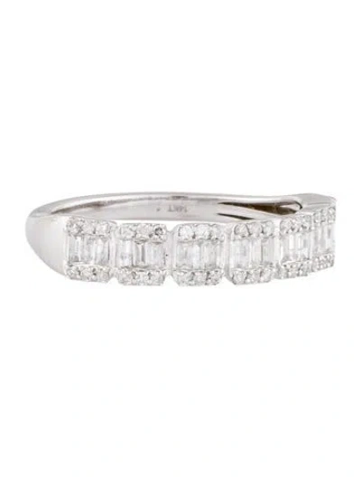 Pre-owned Ring 14k Diamond Band In Multi