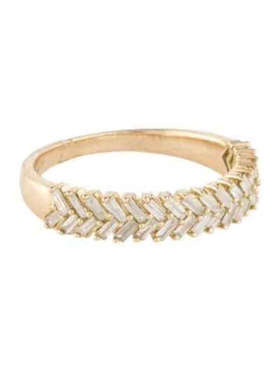 Pre-owned Ring 14k Diamond Band In Multi