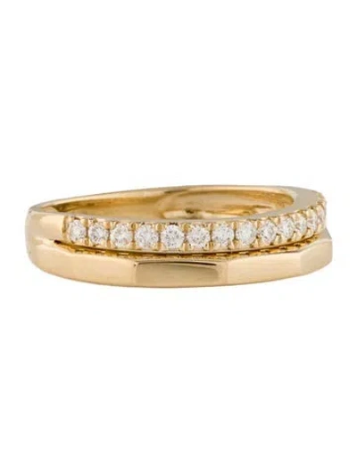 Pre-owned Ring 14k Diamond Band In Multi