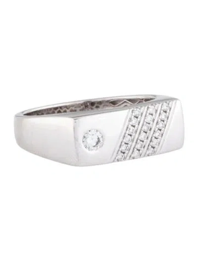 Pre-owned Ring 14k Diamond Band In Multi