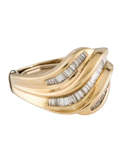 Pre-owned Ring 14k Diamond Band In Multi