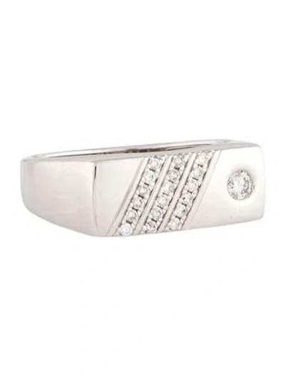 Pre-owned Ring 14k Diamond Band In Multi