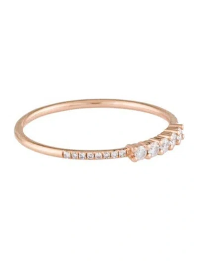 Pre-owned Ring 14k Diamond Band In Multi