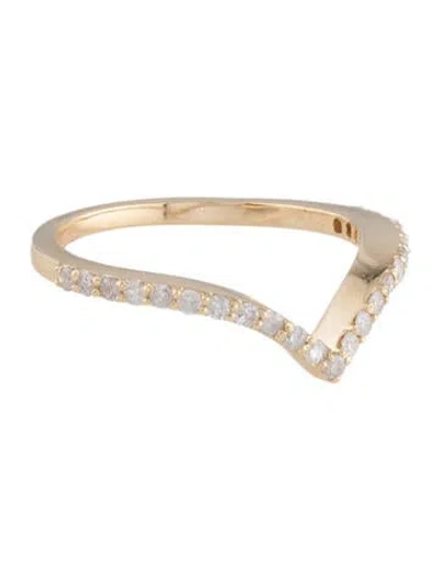 Pre-owned Ring 14k Diamond Band In Multi