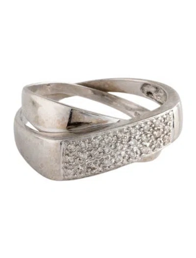 Pre-owned Ring 14k Diamond Band In Multicolor