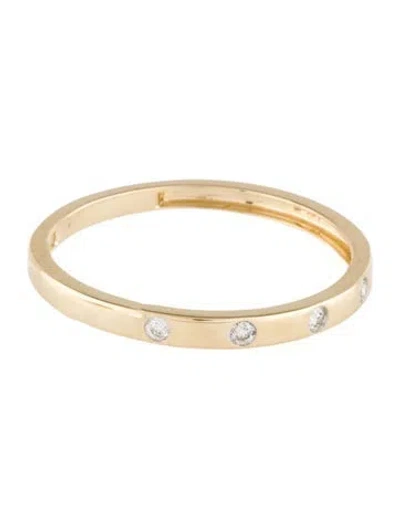 Pre-owned Ring 14k Diamond Band In Multicolor