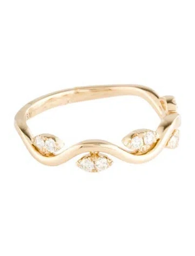 Pre-owned Ring 14k Diamond Band In Multicolor