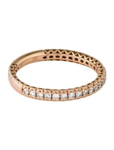 Pre-owned Ring 14k Diamond Band In Multicolor