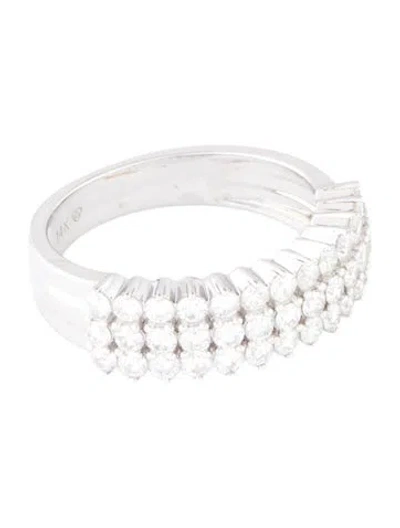 Pre-owned Ring 14k Diamond Band In Multicolor
