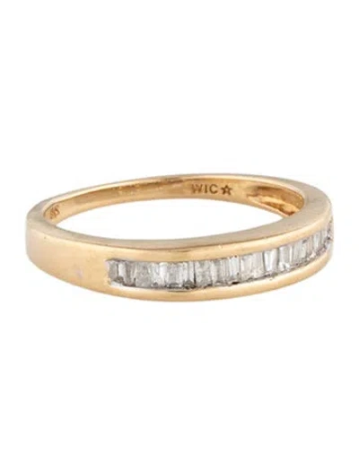 Pre-owned Ring 14k Diamond Band In Multicolor