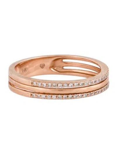 Pre-owned Ring 14k Diamond Band  In Multi