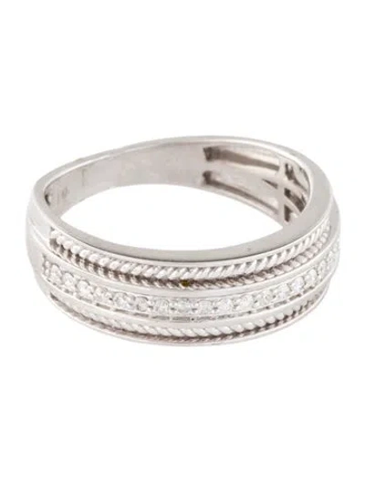 Pre-owned Ring 14k Diamond Band  In Multi