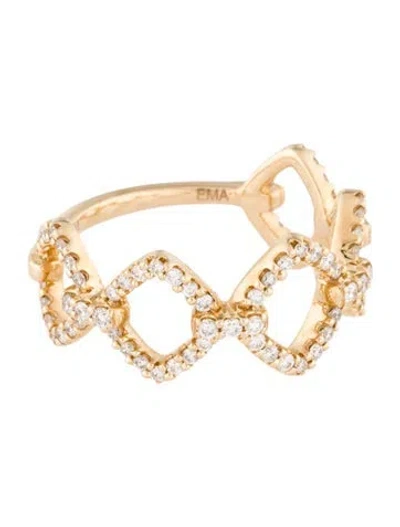 Pre-owned Ring 14k Diamond Band  In Multi