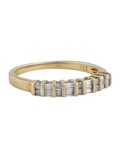 Pre-owned Ring 14k Diamond Band  In Multi