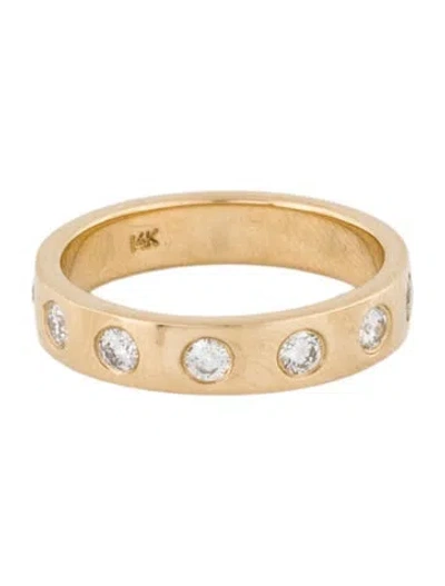 Pre-owned Ring 14k Diamond Band  In Multi
